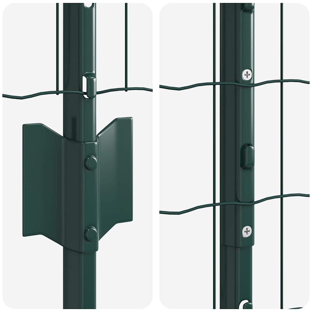 Zavarena žičana ograda 10 x 1,4 m (Š x V) Čelik premazan PVC-om