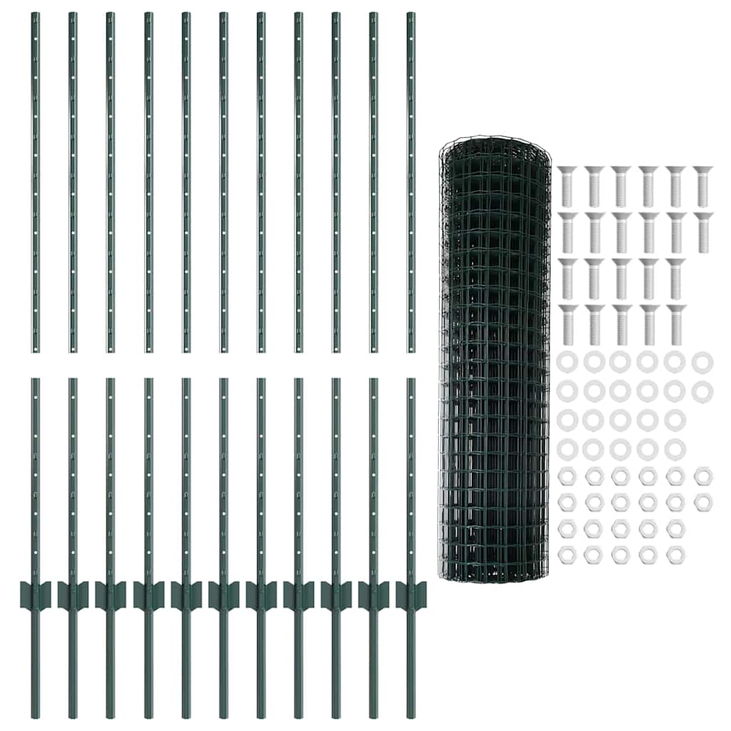 Zavarena žičana ograda 25 x 1,2 m (Š x V) Čelik premazan PVC-om