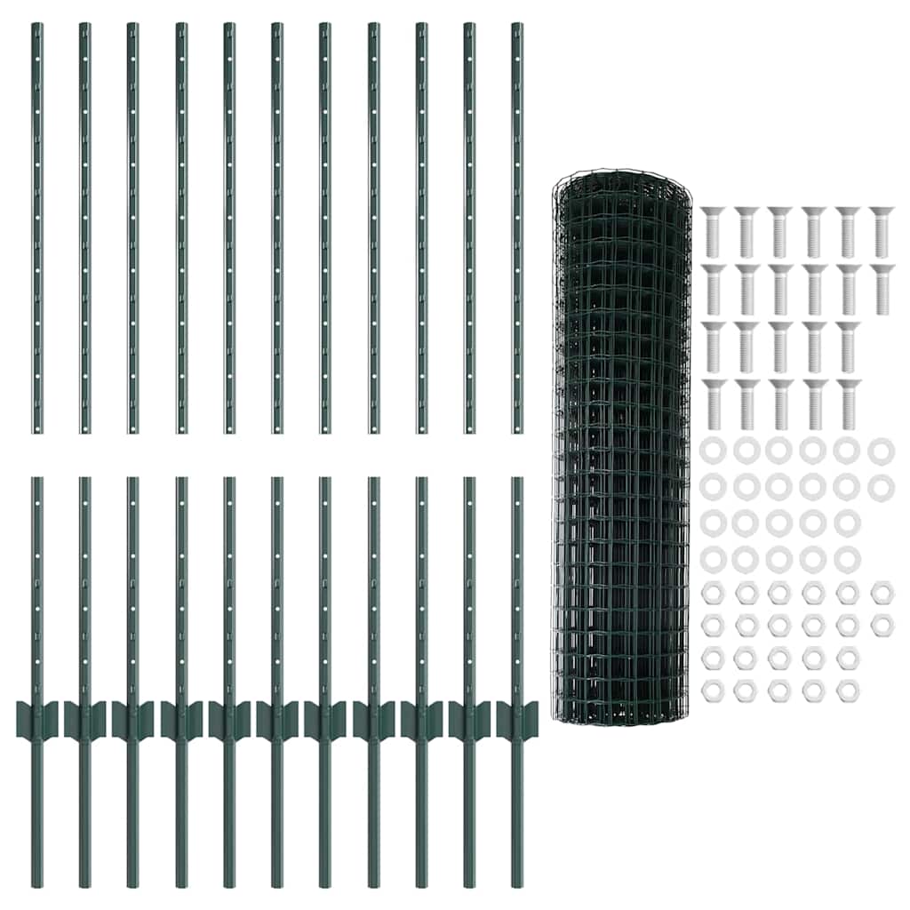 Zavarena žičana ograda 25 x 1 m (Š x V) Čelik premazan PVC-om