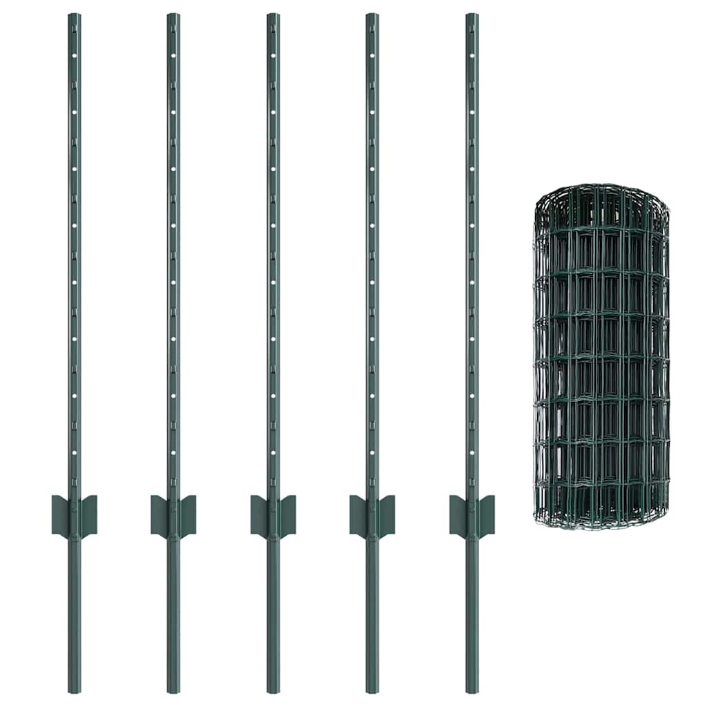 Zavarena žičana ograda 10 x 0,8 m (Š x V) Čelik premazan PVC-om