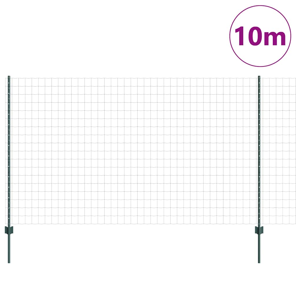 Zavarena žičana ograda 10 x 1,4 m (Š x V) Čelik premazan PVC-om