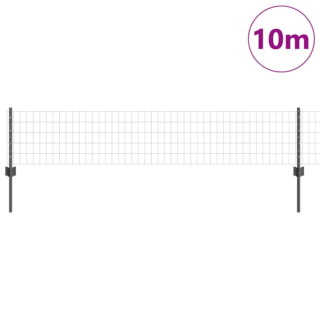 Zavarena žičana ograda 10 x 0,4 m (Š x V) Čelik premazan PVC-om