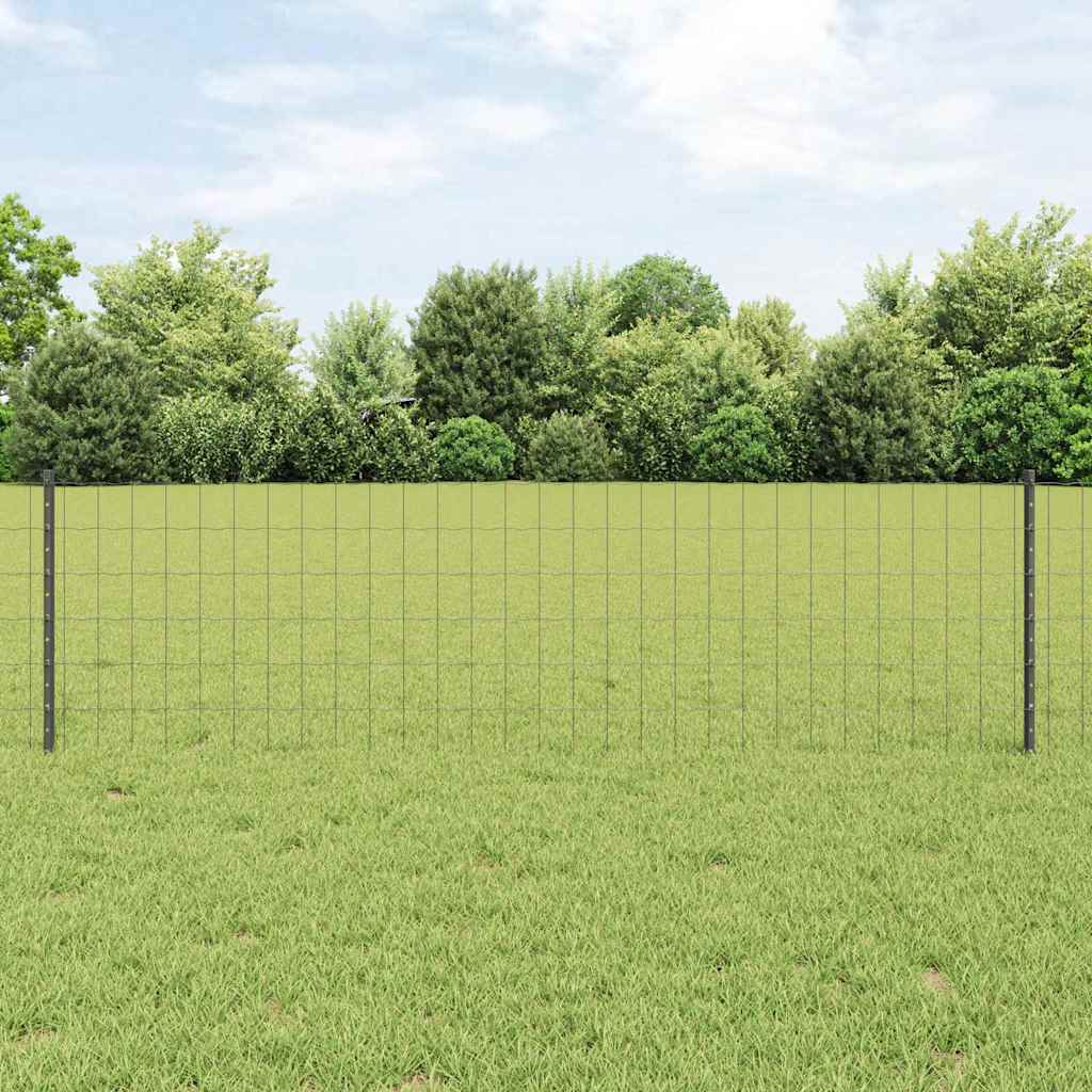 Zavarena žičana ograda 10 x 0,6 m (Š x V) Čelik premazan PVC-om