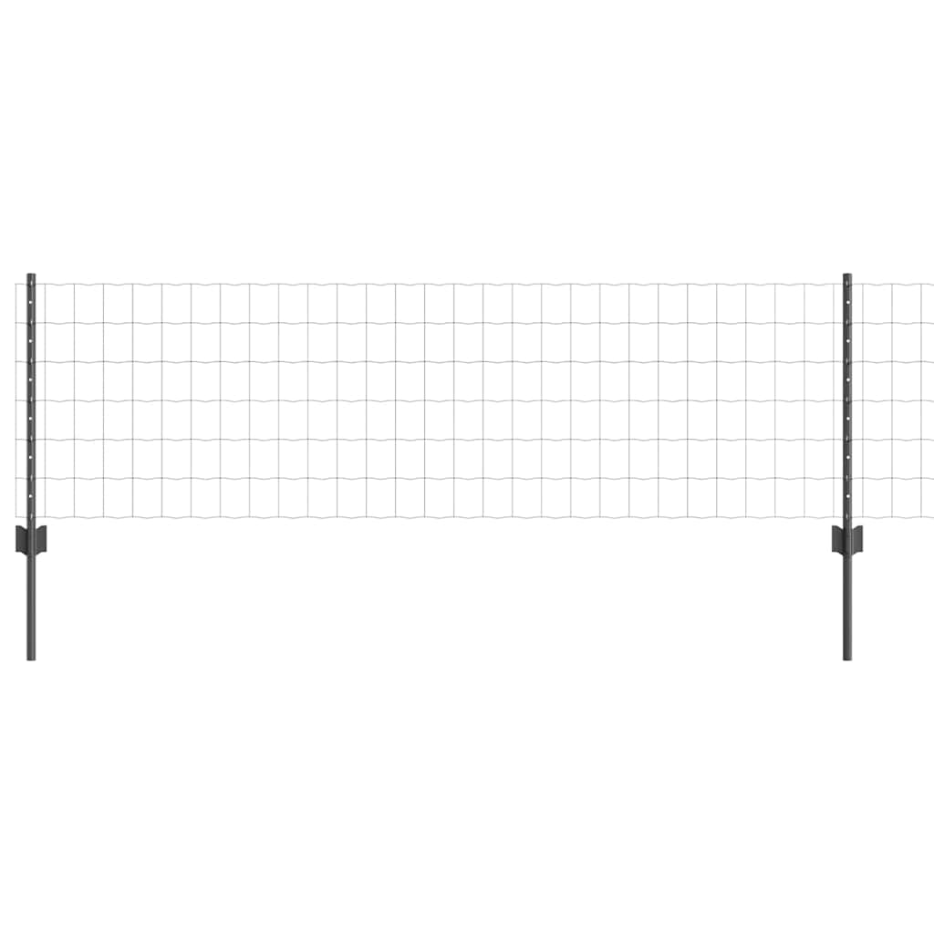 Zavarena žičana ograda 10 x 0,6 m (Š x V) Čelik premazan PVC-om
