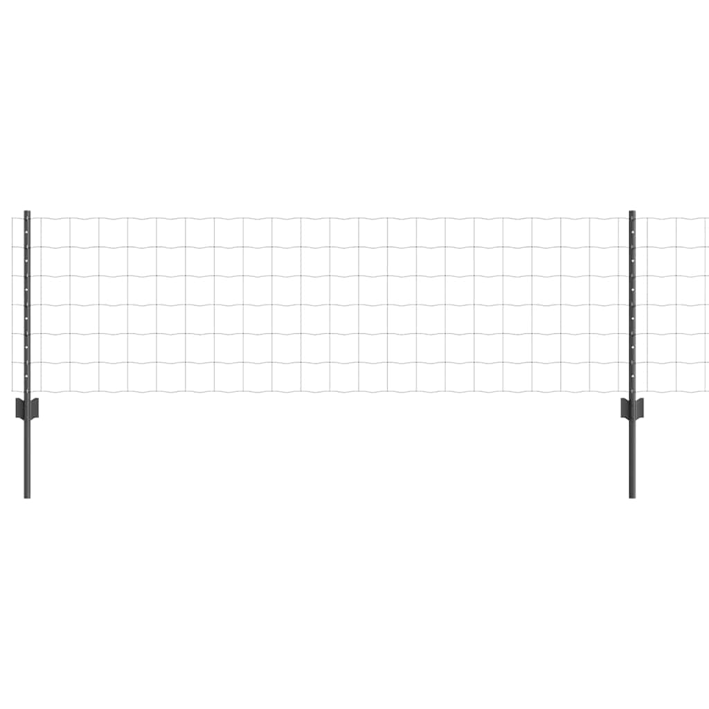 Zavarena žičana ograda 10 x 0,6 m (Š x V) Čelik premazan PVC-om