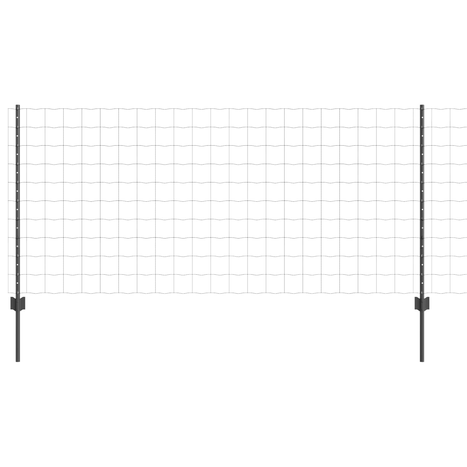 Zavarena žičana ograda 10 x 1 m (Š x V) Čelik premazan PVC-om