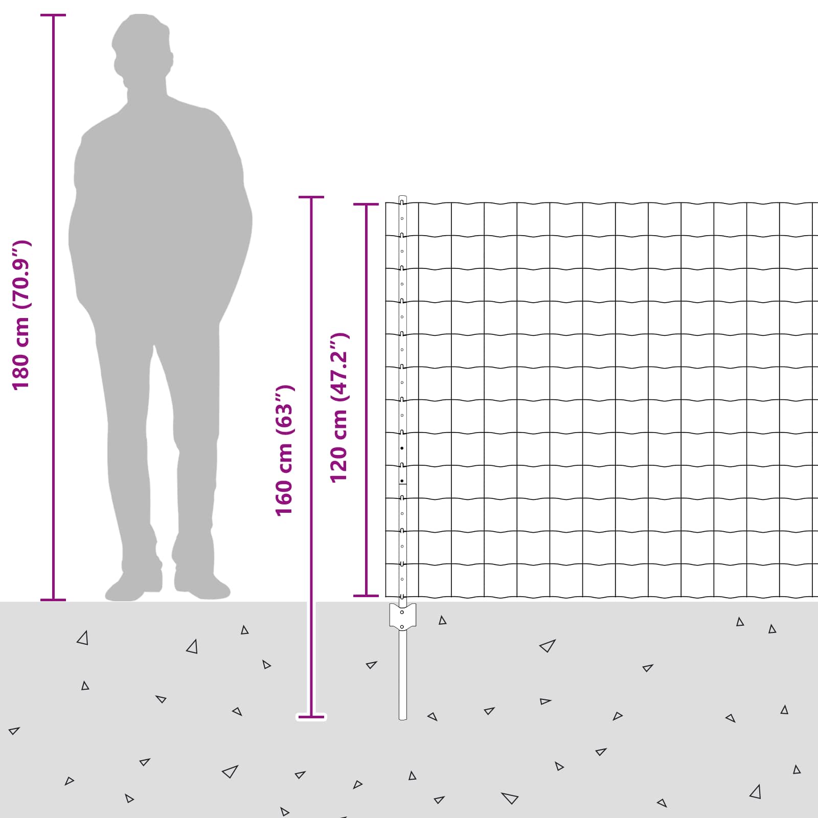 Zavarena žičana ograda 10 x 1,2 m (Š x V) Čelik premazan PVC-om