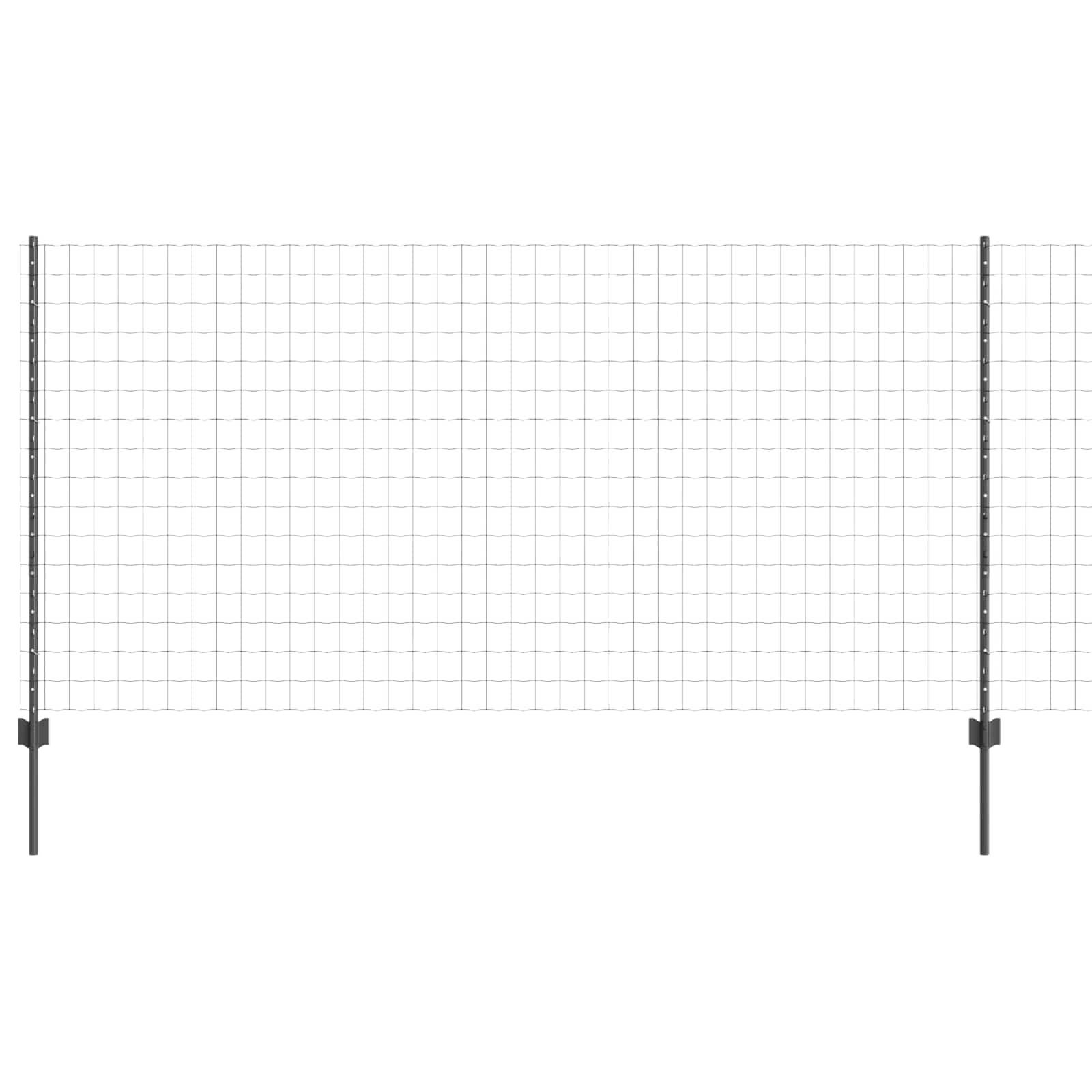 Zavarena žičana ograda 10 x 1,2 m (Š x V) Čelik premazan PVC-om
