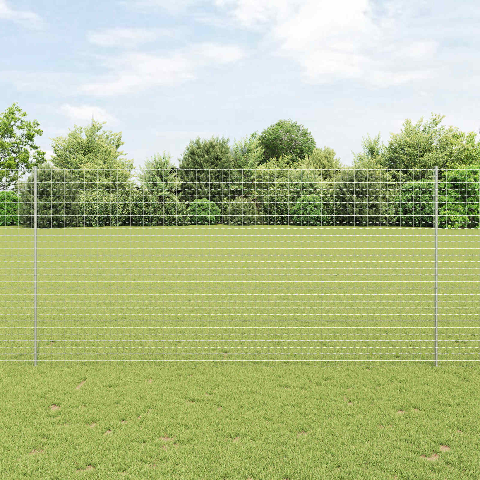 Zavarena žičana ograda 10 x 1,5 m (Š x V) Vruće pocinčani čelik