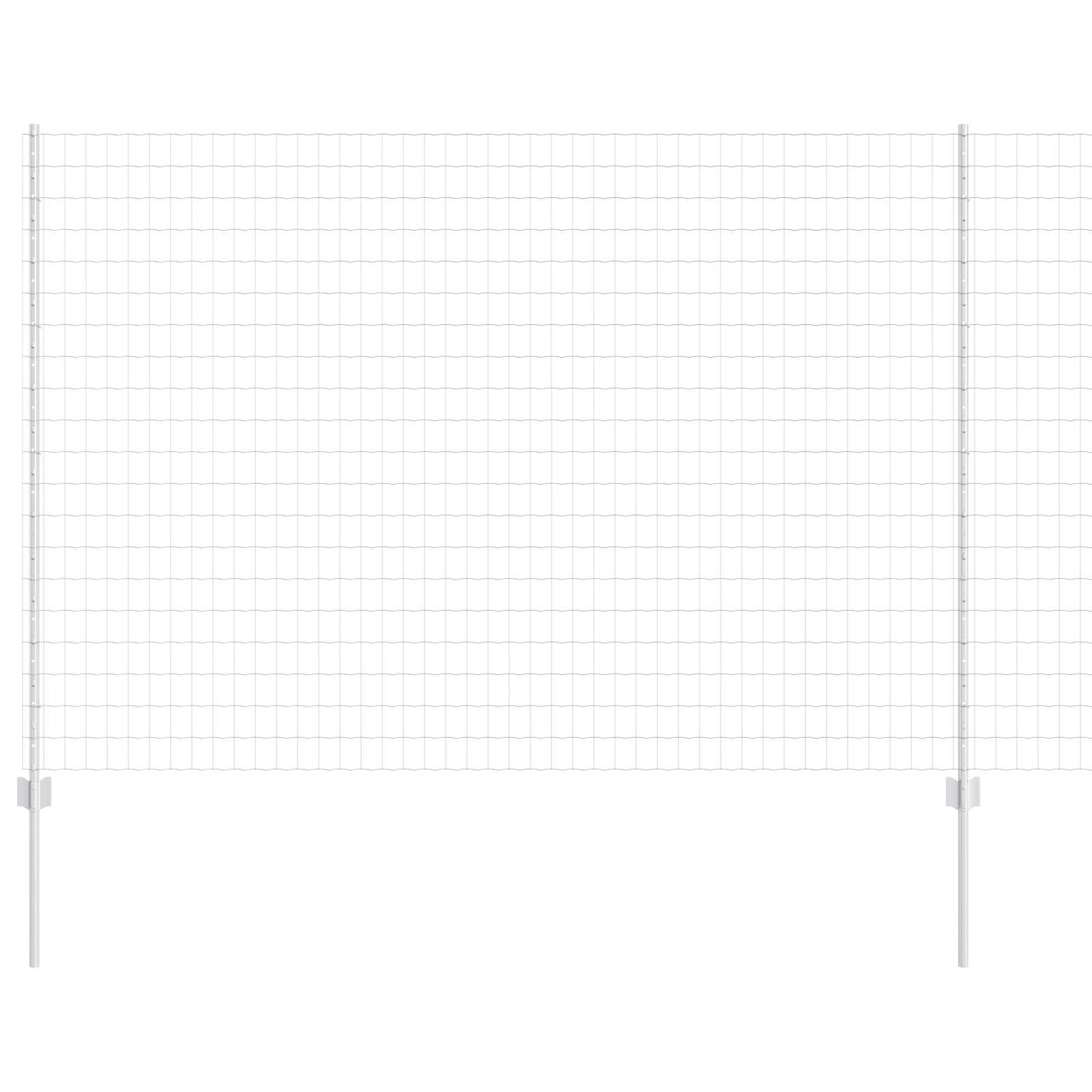 Zavarena žičana ograda 10 x 1,5 m (Š x V) Vruće pocinčani čelik