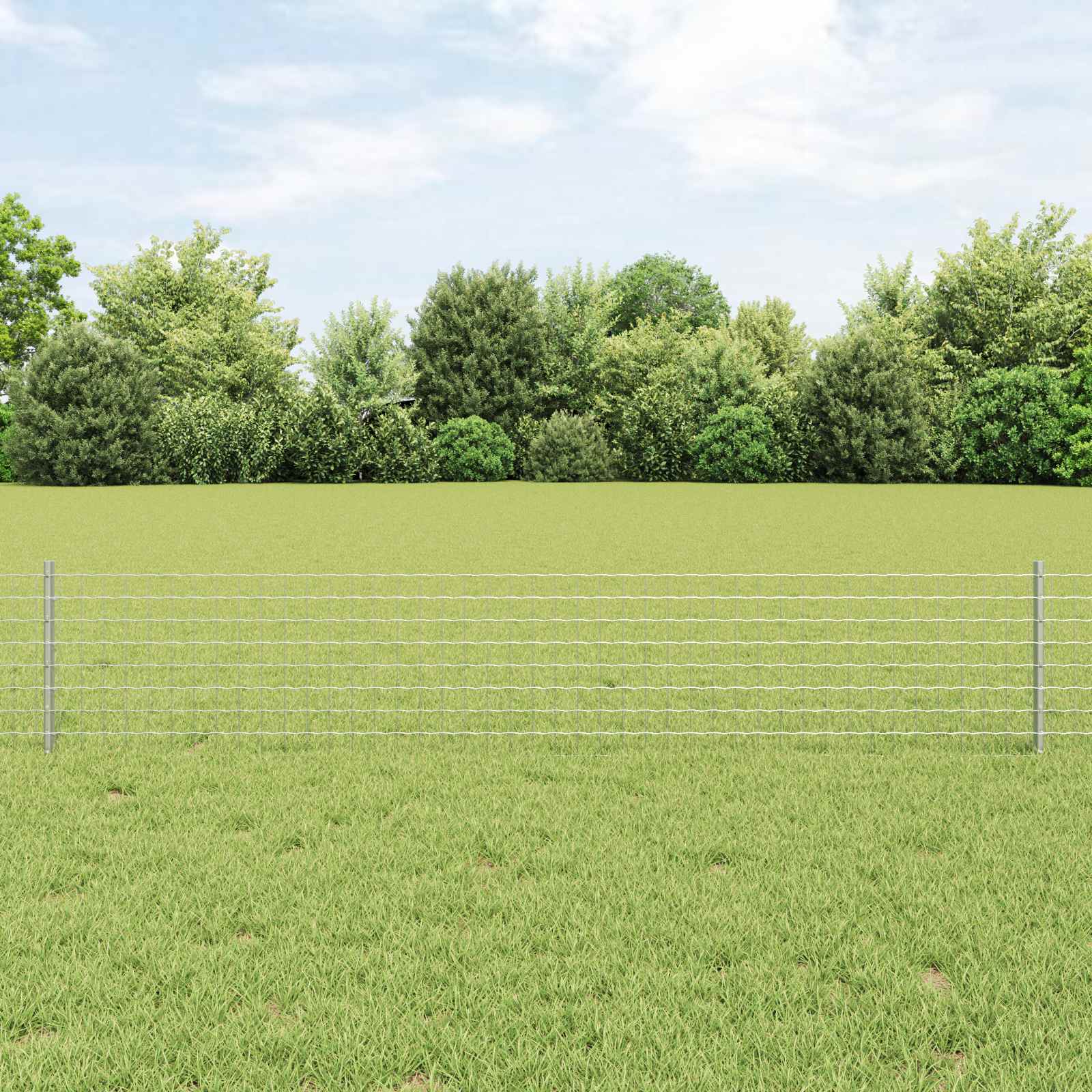 Zavarena žičana ograda 25 x 0,4 m (Š x V) Vruće pocinčani čelik