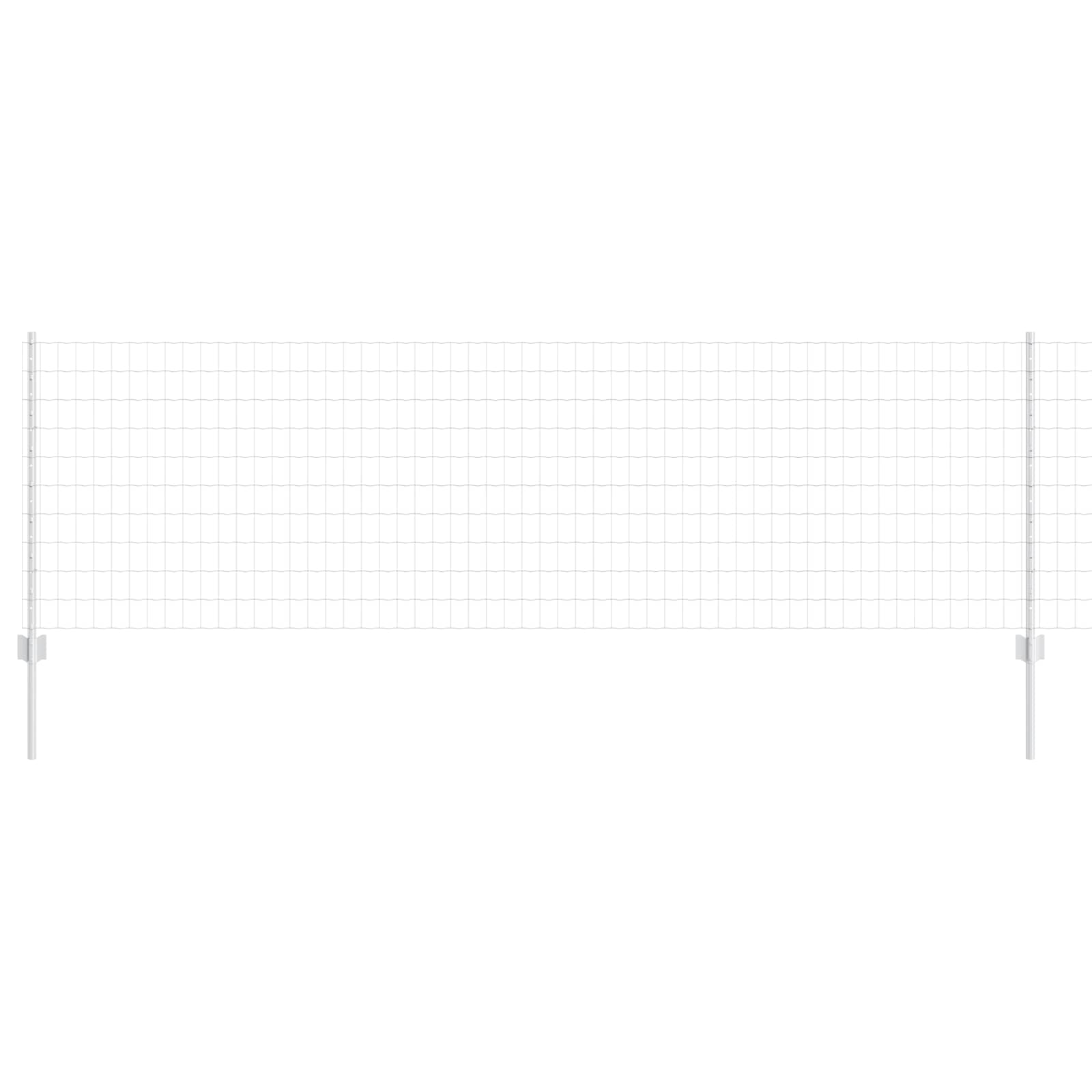 Zavarena žičana ograda 25 x 0,8 m (Š x V) Vruće pocinčani čelik