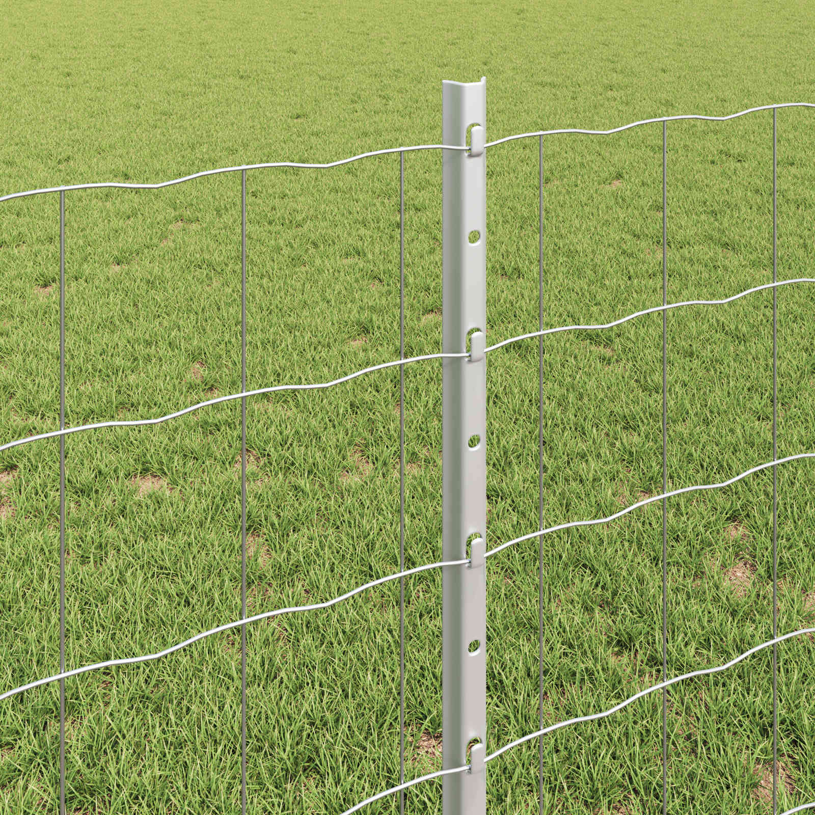 Zavarena žičana ograda 25 x 0,8 m (Š x V) Vruće pocinčani čelik