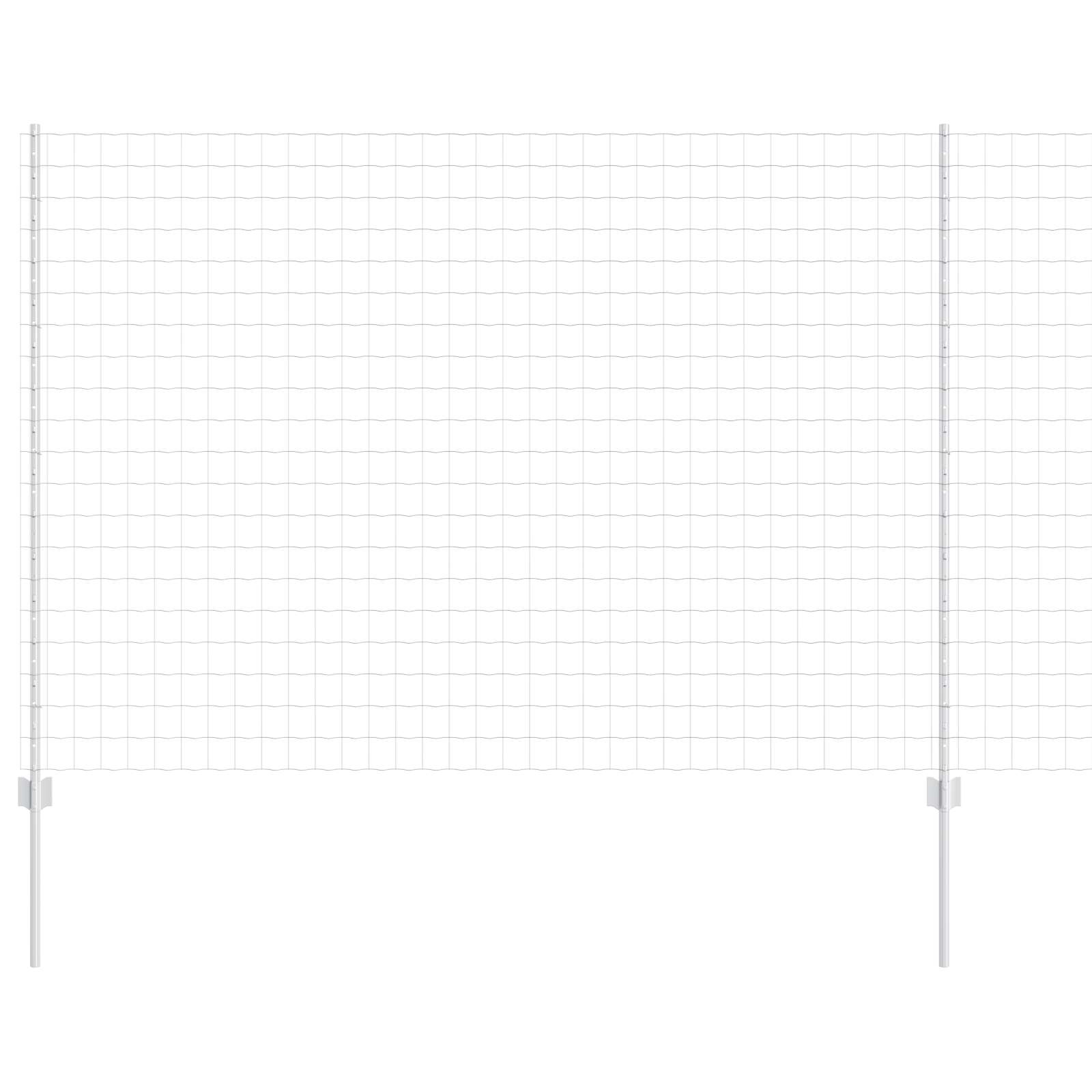 Zavarena žičana ograda 10 x 1,5 m (Š x V) Vruće pocinčani čelik