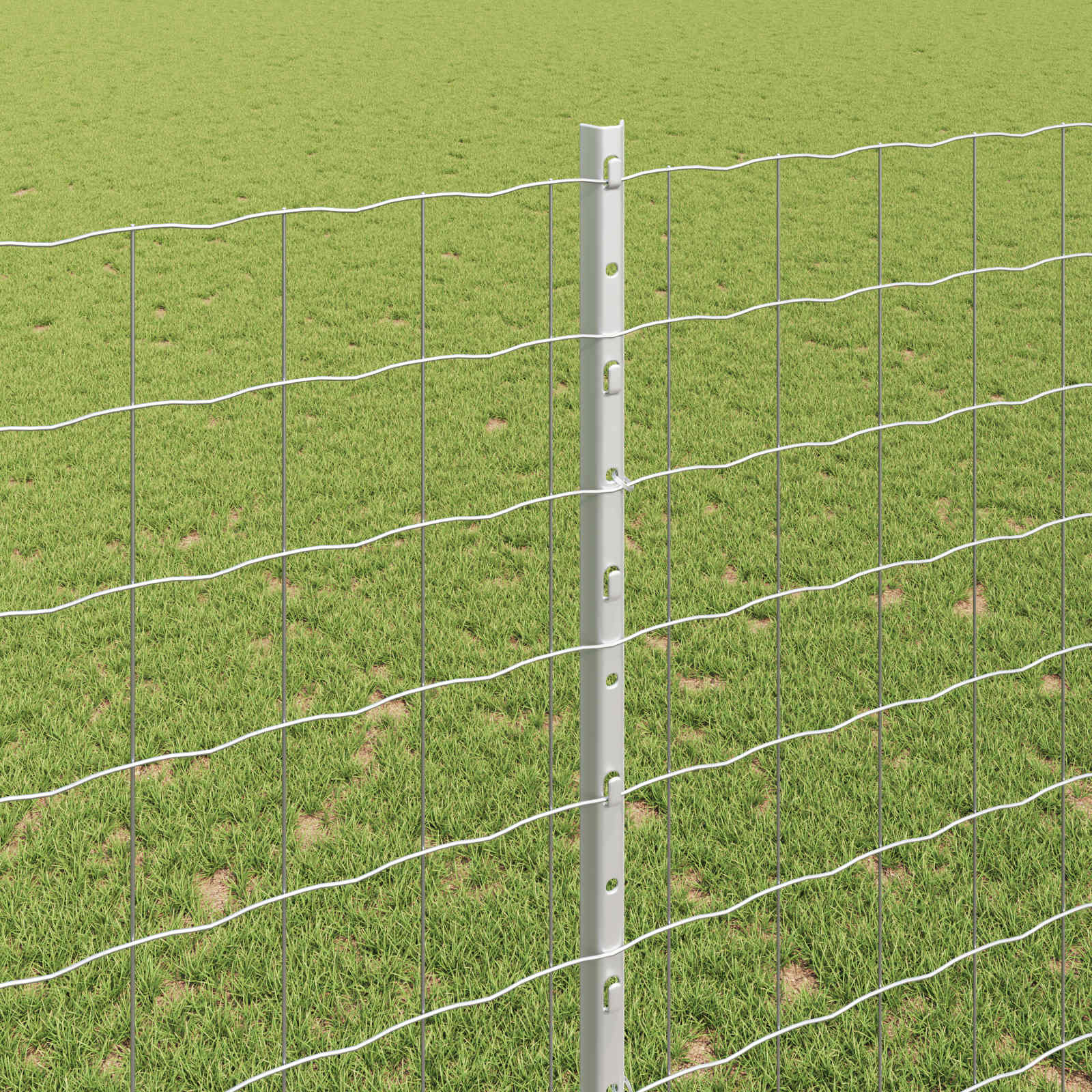 Zavarena žičana ograda 10 x 1,6 m (Š x V) Vruće pocinčani čelik
