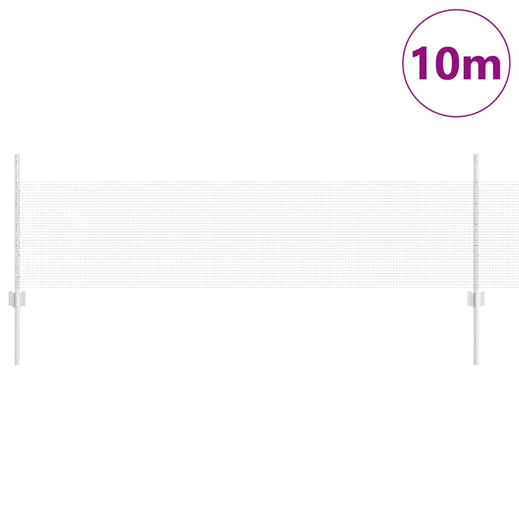 Zavarena žičana ograda s postom 10 x 0,5 m (Š x V)