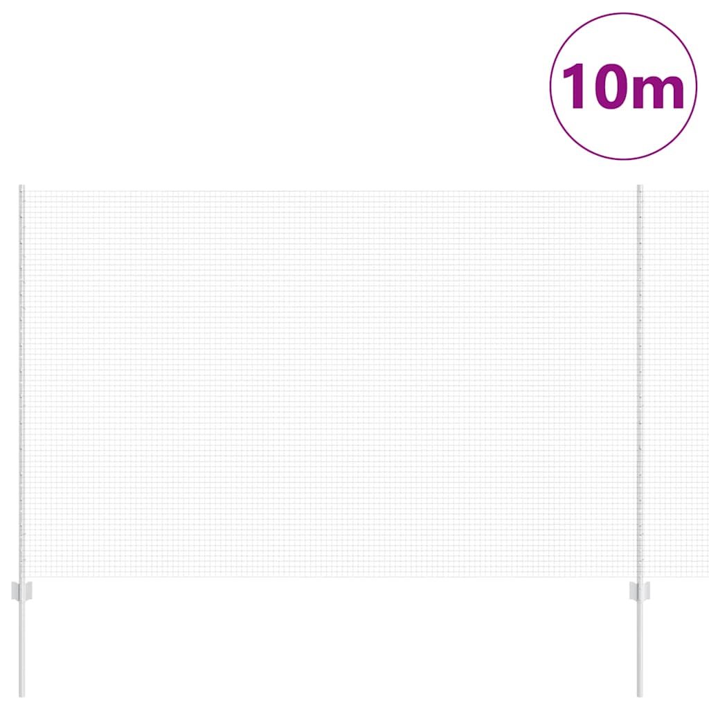 Zavarena žičana ograda s postom 10 x 1,5 m (Š x V)