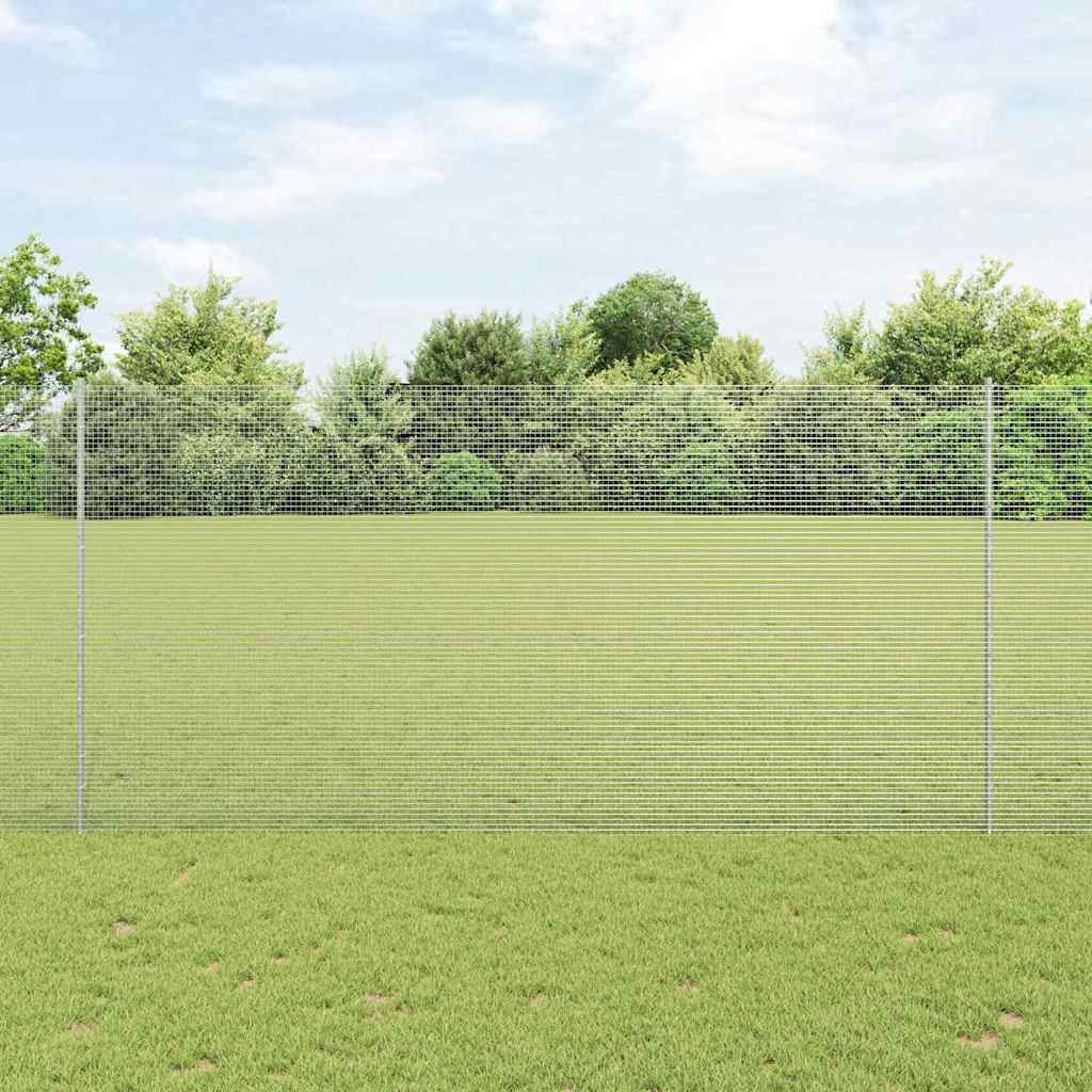 Zavarena žičana ograda s postom 25 x 1,6 m (Š x V)