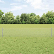 Zavarena žičana ograda s postom 50 x 0,4 m Srebrna Mreža