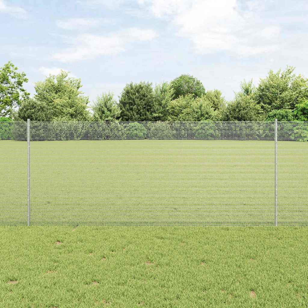Zavarena žičana ograda s postom 50 x 1 m Vruće pocinčani čelik