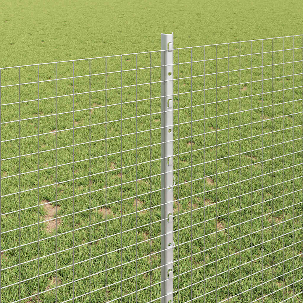Zavarena žičana ograda s postom 50 x 1 m Vruće pocinčani čelik