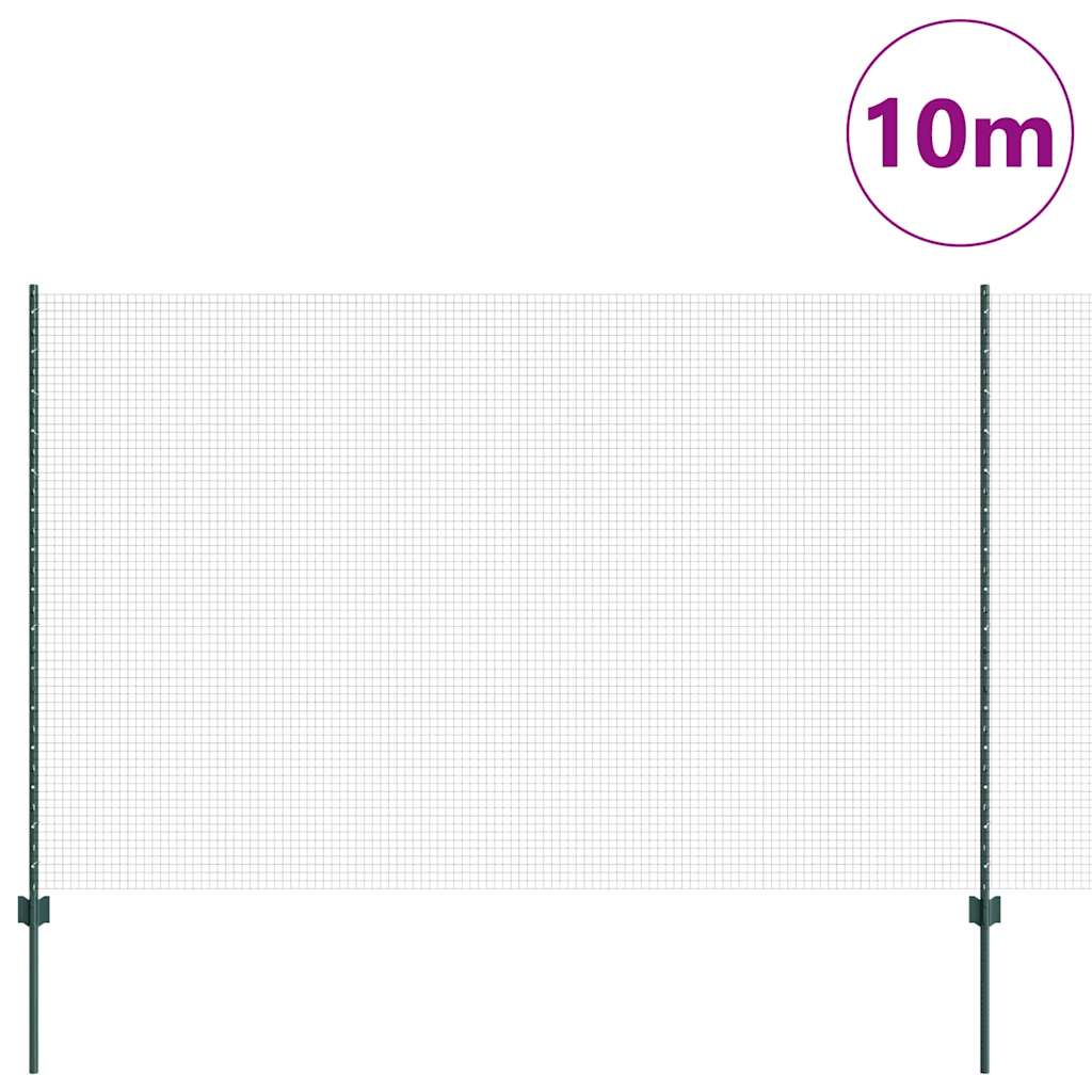 Zavarena žičana ograda s postom 10 x 1,5 m (Š x V)