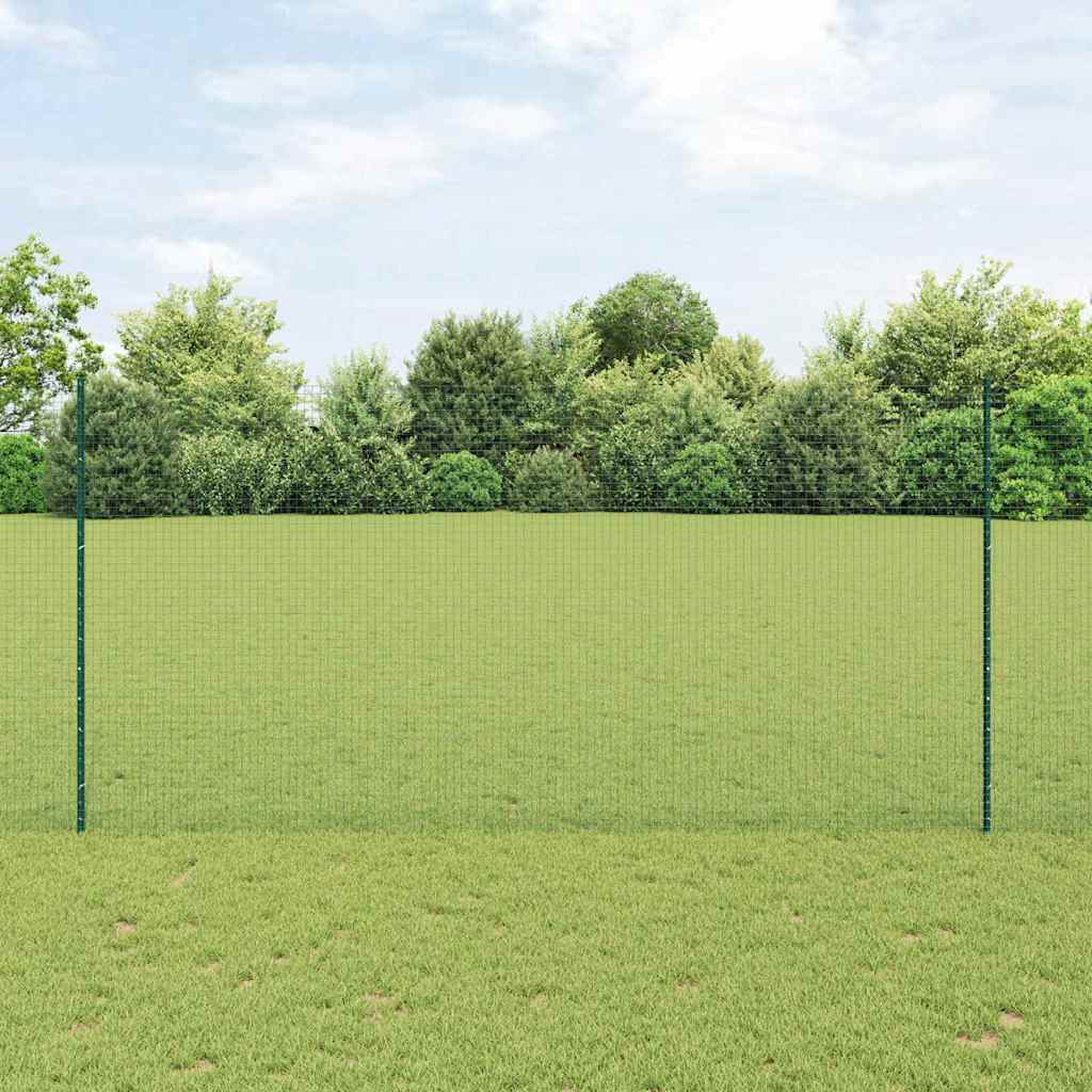 Zavarena žičana ograda s postom 10 x 1,6 m Zelena Mreža