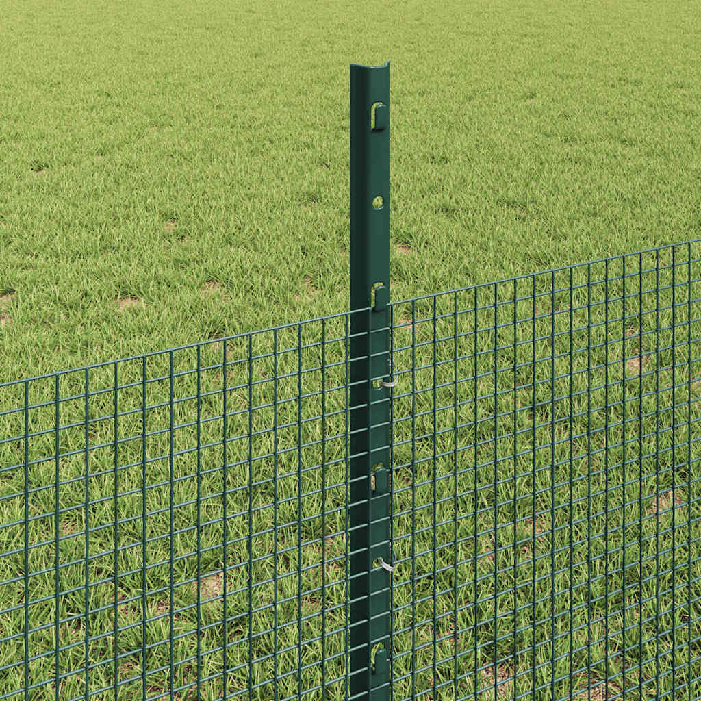 Zavarena žičana ograda s postom 50 x 0,5 m Zelena Mreža