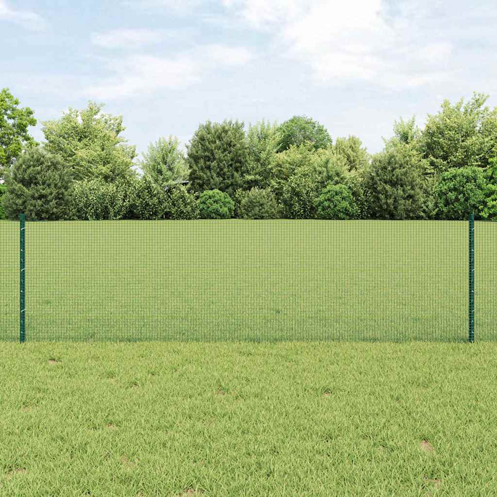 Zavarena žičana ograda s postom 50 x 0,6 m Zelena Mreža