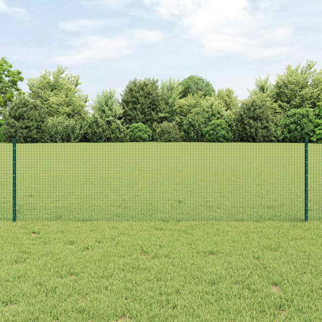 Zavarena žičana ograda s postom 50 x 0,6 m Zelena Mreža