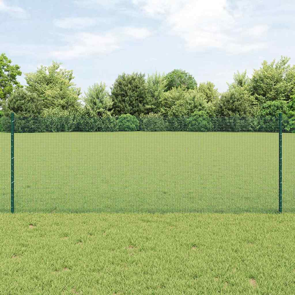 Zavarena žičana ograda s postom 50 x 0,8 m Zelena Mreža