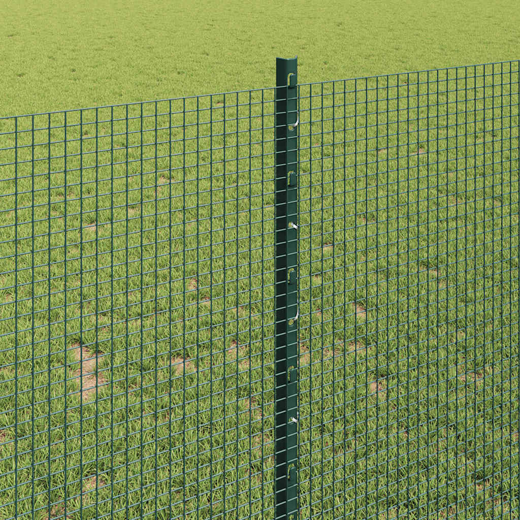 Zavarena žičana ograda s postom 50 x 1 m Čelik premazan PVC-om