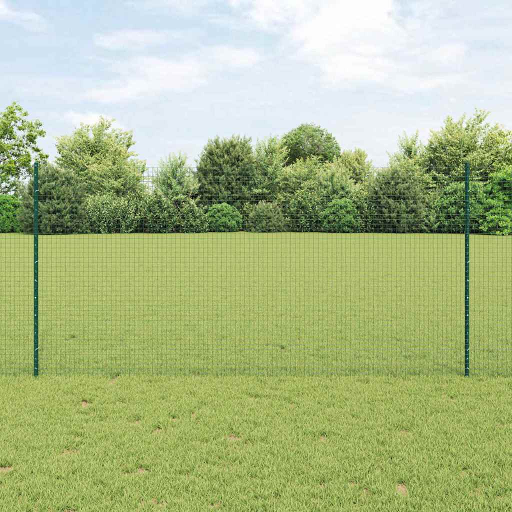Zavarena žičana ograda s postom 50 x 1,2 m Zelena Mreža