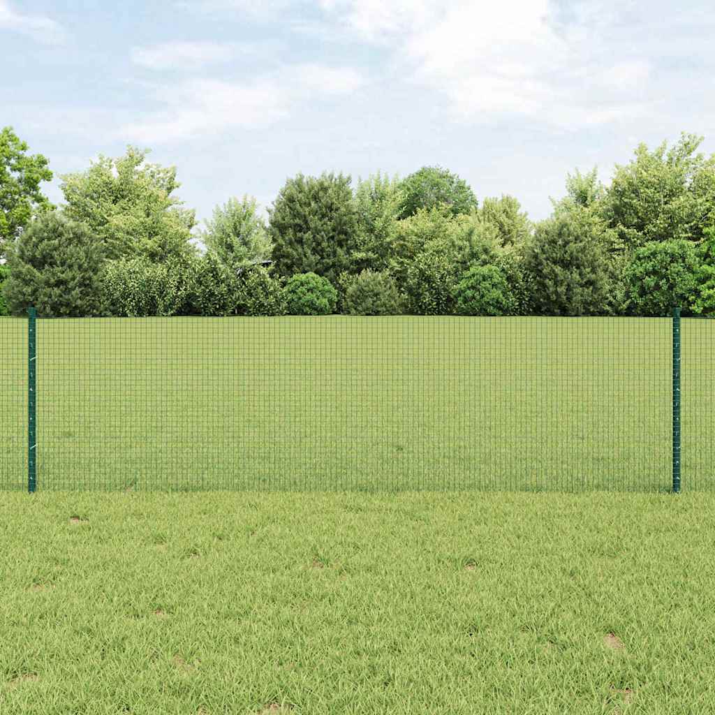 Zavarena žičana ograda s postom 100 x 0,6 m Zelena Mreža