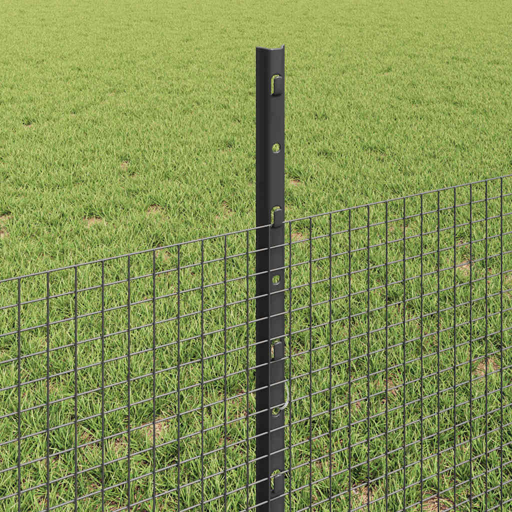 Zavarena žičana ograda s postom 25 x 0,5 m (Š x V)
