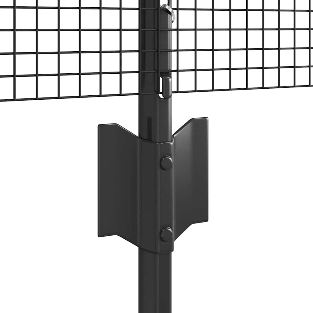 Zavarena žičana ograda s postom 25 x 0,6 m (Š x V)