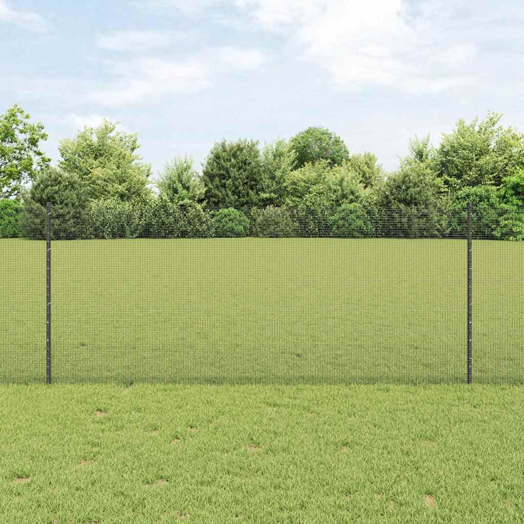 Zavarena žičana ograda s postom 25 x 1 m (Š x V)