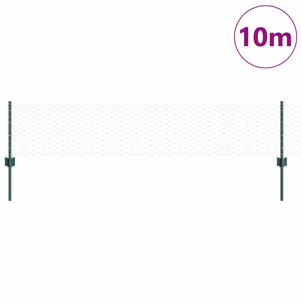 Zavarena žičana ograda 10 x 0,4 m (Š x V) Čelik premazan PVC-om