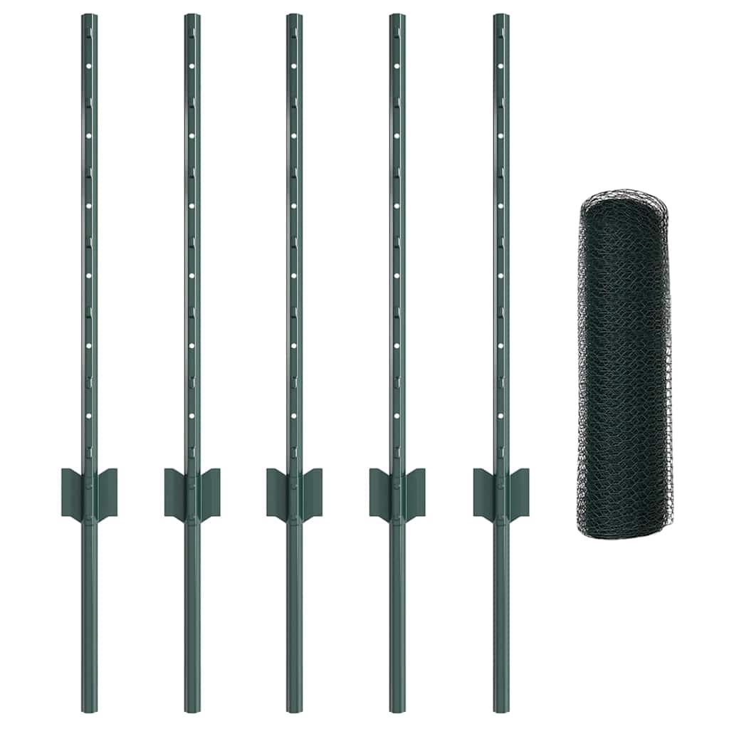 Zavarena žičana ograda 10 x 0,5 m (Š x V) Čelik premazan PVC-om