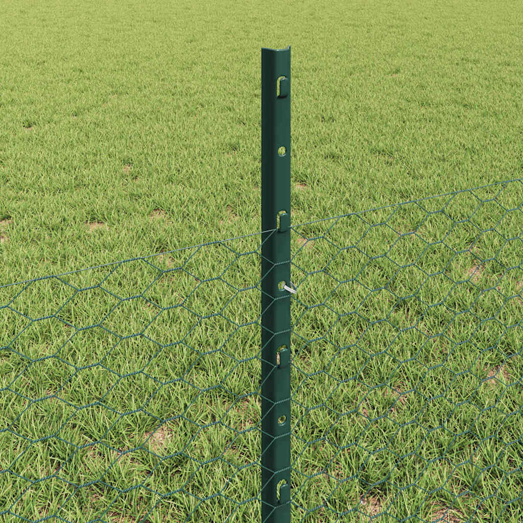 Zavarena žičana ograda 10 x 0,5 m (Š x V) Čelik premazan PVC-om