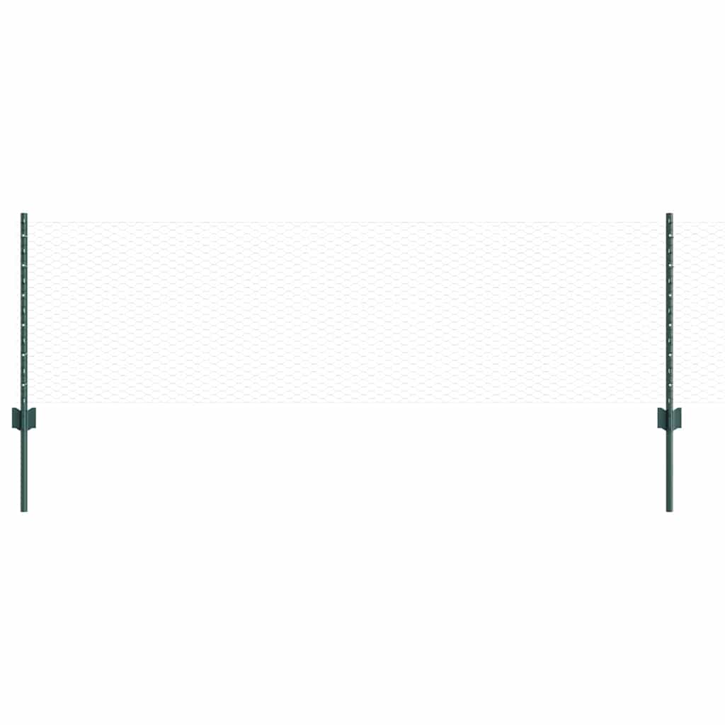 Zavarena žičana ograda 10 x 0,6 m (Š x V) Čelik premazan PVC-om