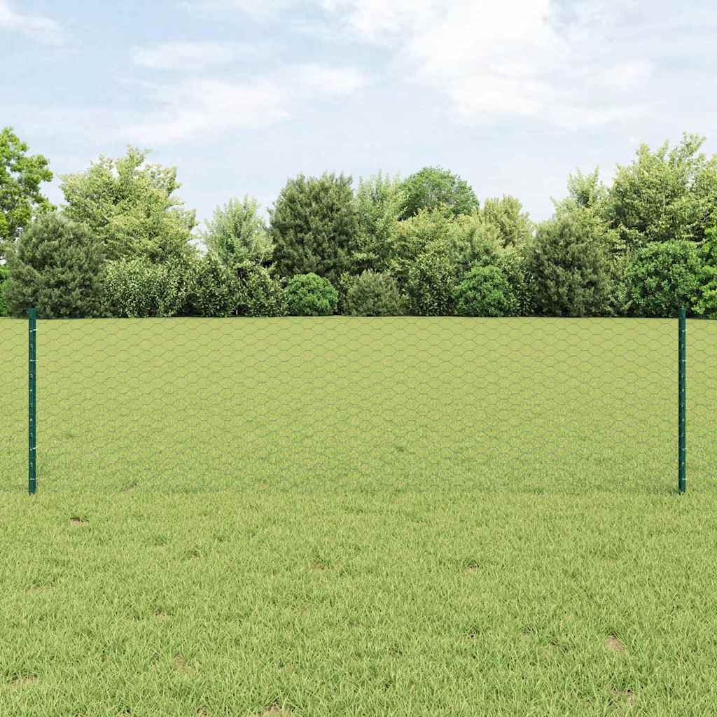 Zavarena žičana ograda 10 x 0,6 m (Š x V) Čelik premazan PVC-om