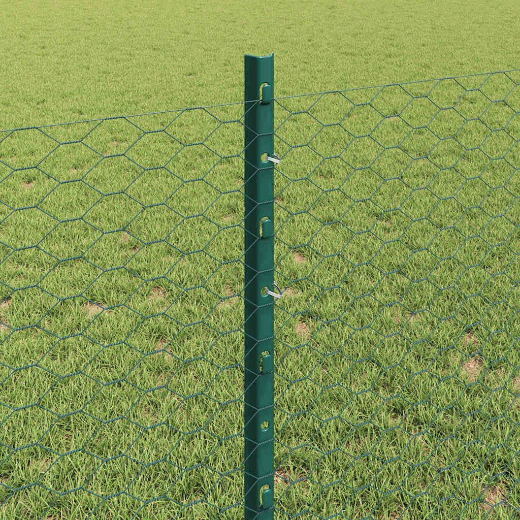 Zavarena žičana ograda 10 x 0,8 m (Š x V) Čelik premazan PVC-om