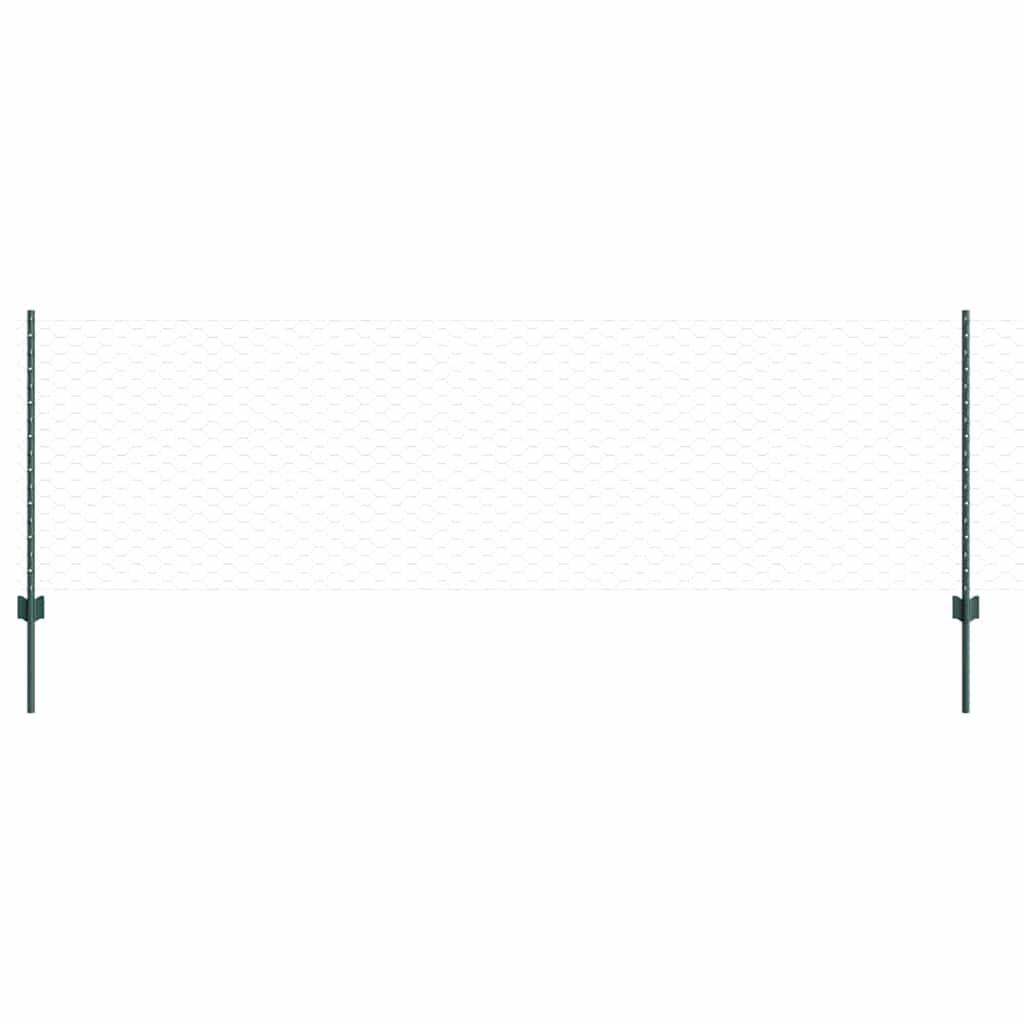 Zavarena žičana ograda 10 x 0,8 m (Š x V) Čelik premazan PVC-om
