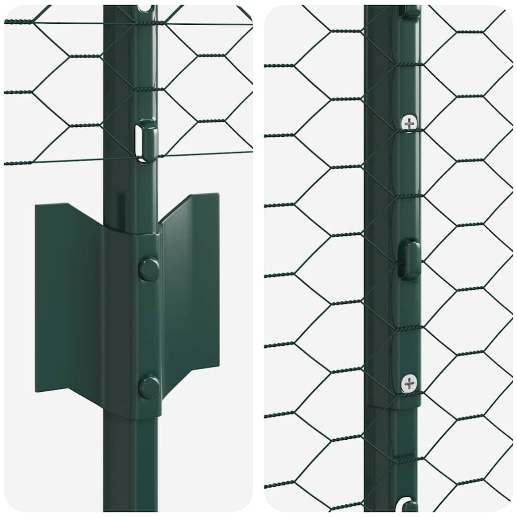 Zavarena žičana ograda 10 x 1 m (Š x V) Čelik premazan PVC-om