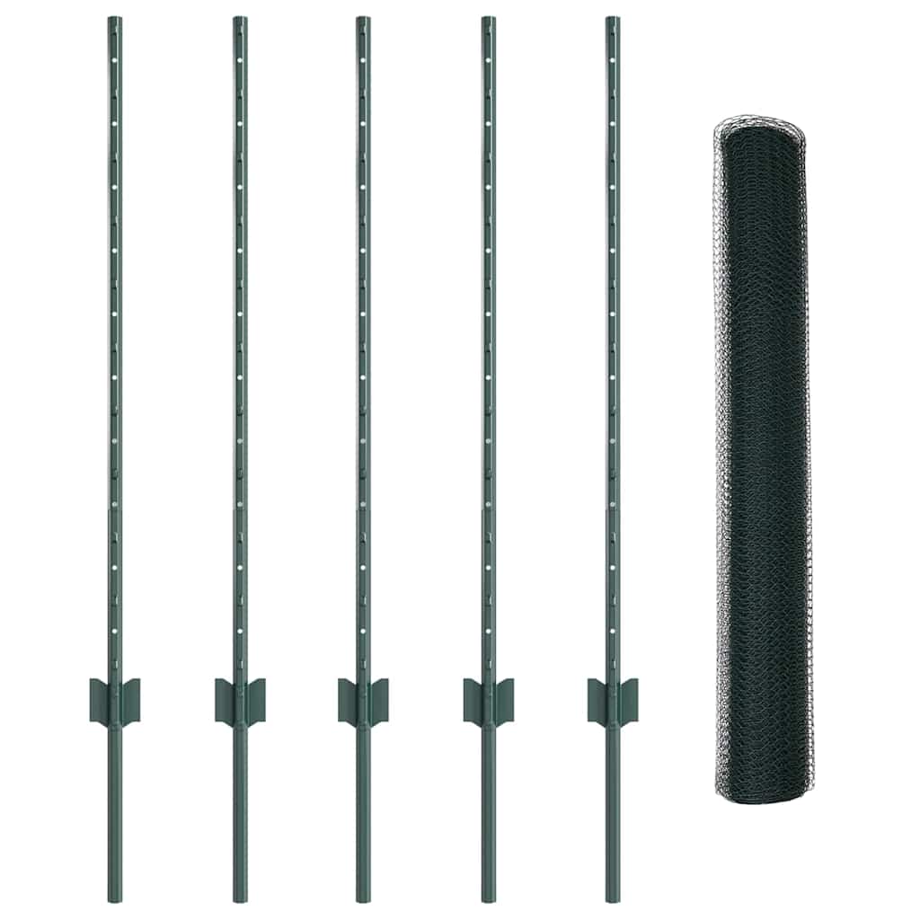 Zavarena žičana ograda 10 x 1 m (Š x V) Čelik premazan PVC-om