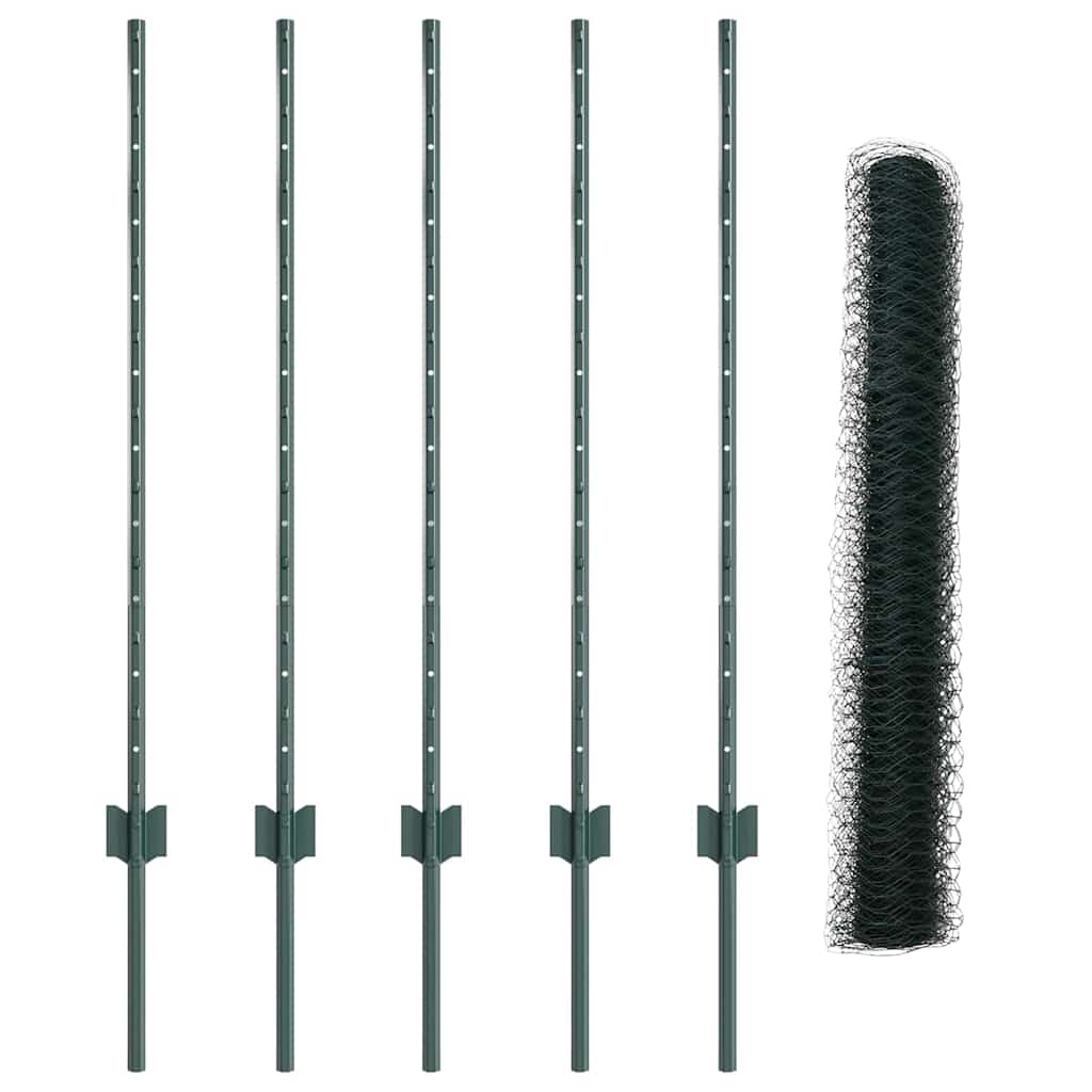 Zavarena žičana ograda 10 x 1 m (Š x V) Čelik premazan PVC-om