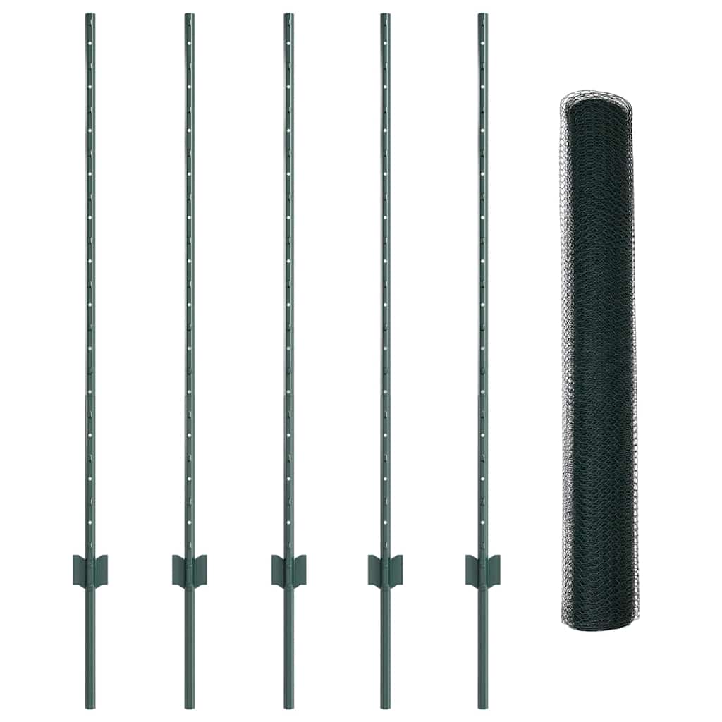 Zavarena žičana ograda 10 x 1,2 m (Š x V) Čelik premazan PVC-om