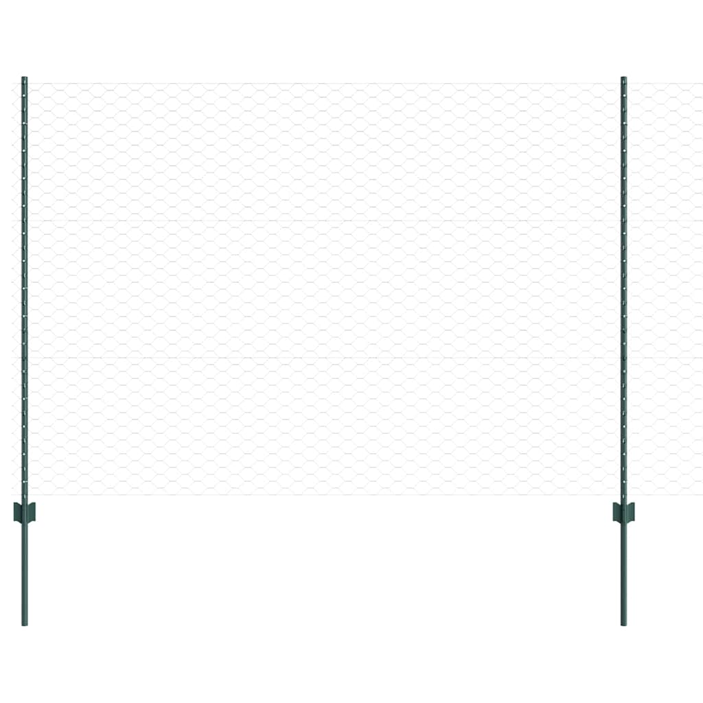 Zavarena žičana ograda 10 x 1,5 m (Š x V) Čelik premazan PVC-om
