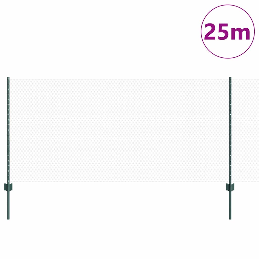 Zavarena žičana ograda 25 x 1 m (Š x V) Čelik premazan PVC-om